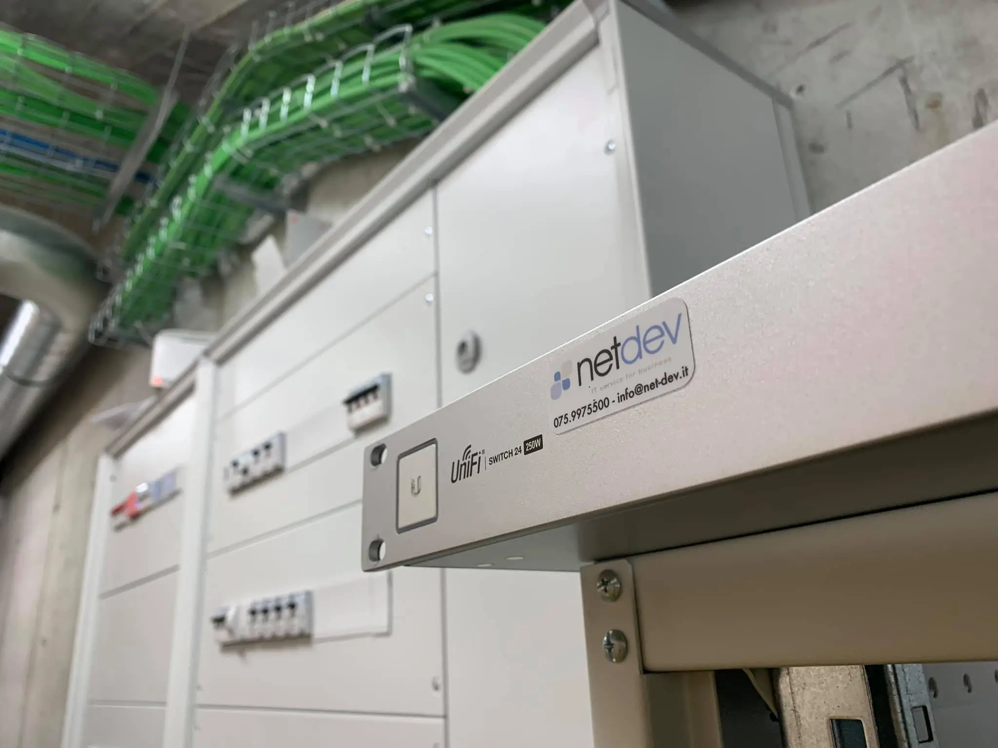 Installazione switch di rete presso prestigiosa attività ricettiva